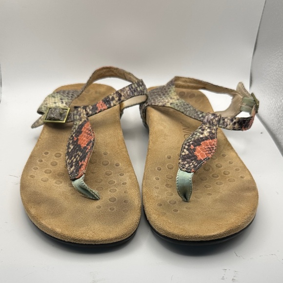 Vionic kalise Colorful Snakeskin Sandals 6 - Picture 1 of 4